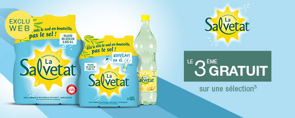 La Salvetat le 3ème gratuit sur une sélection
